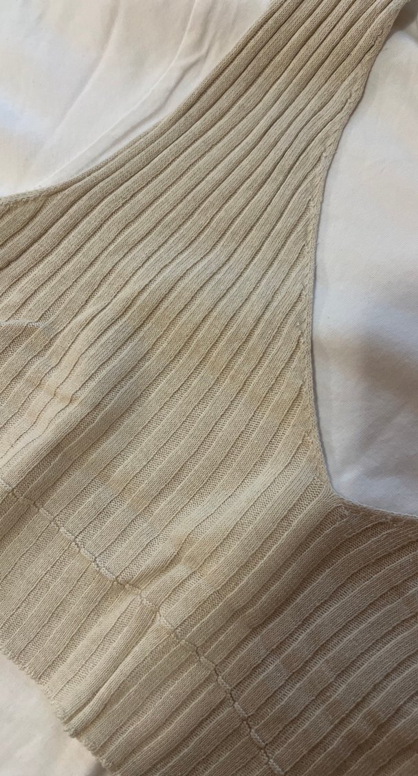 Bej Renkli Midi Boy Örme baglama - Görsel 3