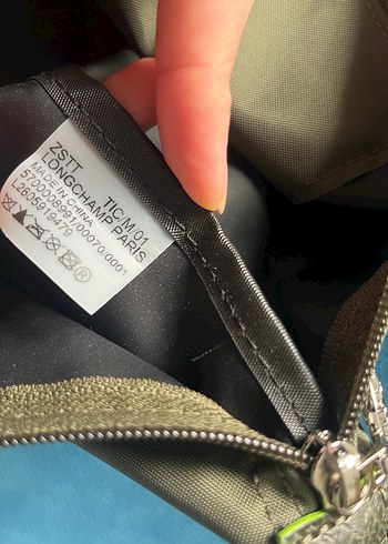 Beden gri Renk Longchamp Medium Haki Yeşil