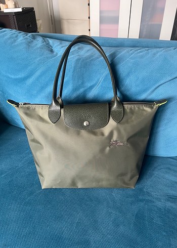 Longchamp Medium Haki Yeşil