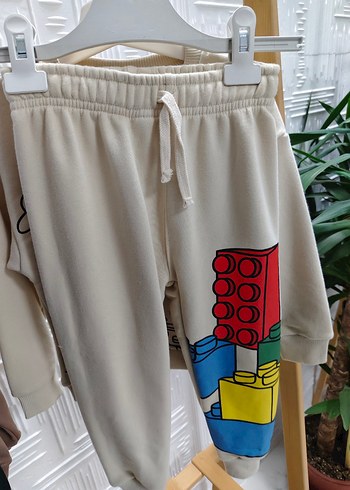 Bej LEGO Baskılı Erkek Sweatshirt takımı - Görsel 3