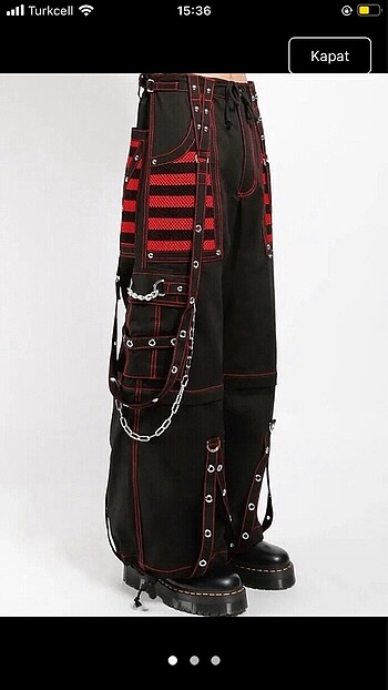 diğer Beden gotik tripp nyc pantolon