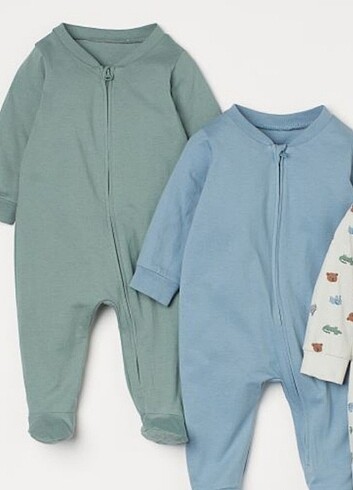 H&M H&M Patikli, Fermuarlı, 3'lü Tulum Set