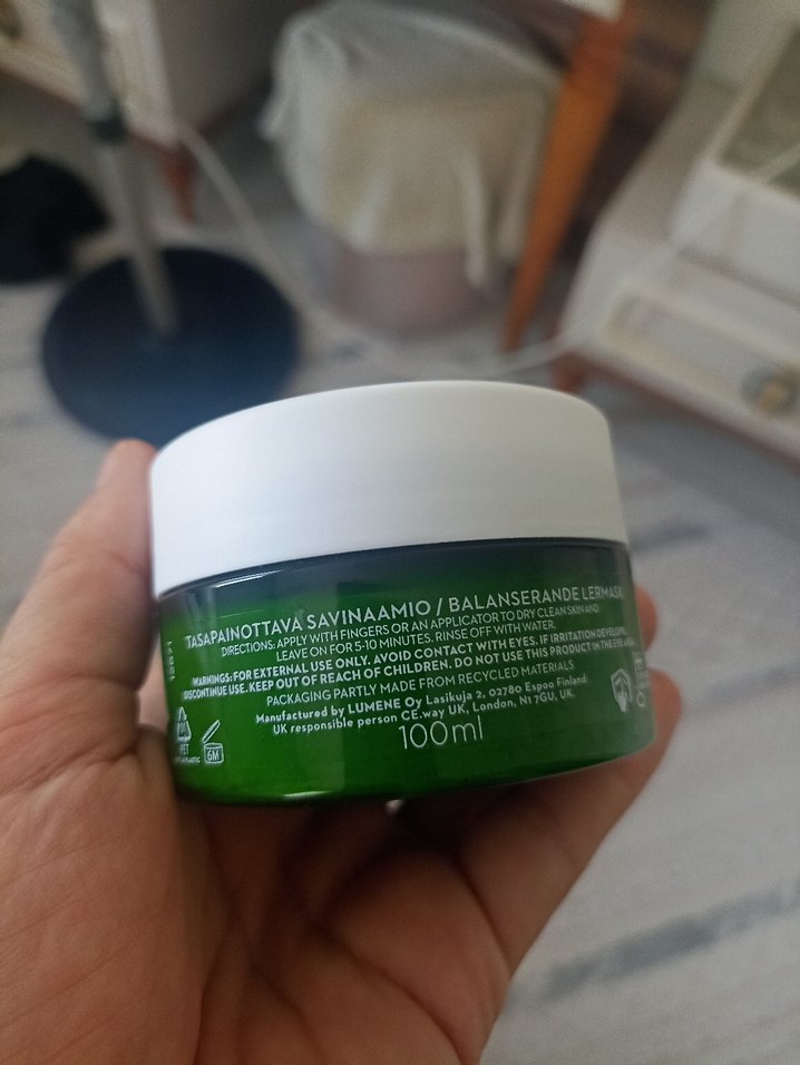 Lumene Nordic Clear Kil Maskesi - Görsel 2