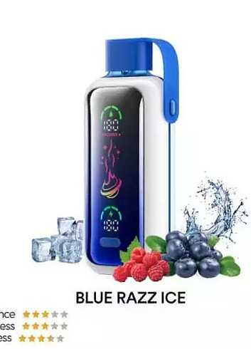 Star 20000 Blue Razz ice #elektroniksigara #pufsigara #likitsiga