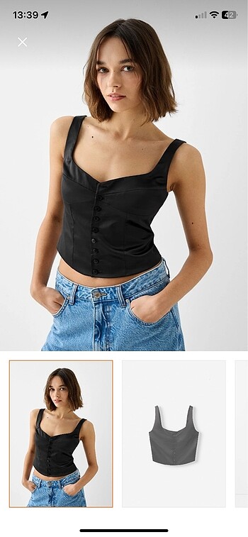 BERSHKA CROP