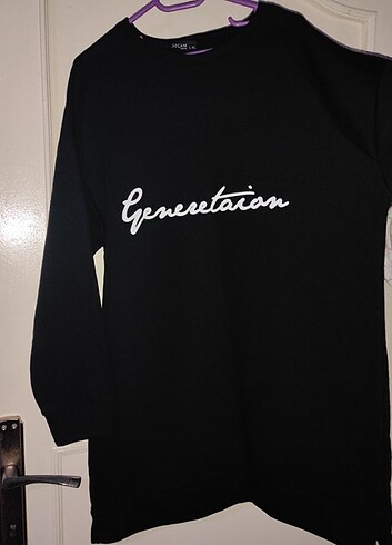 Siyah sweatshirt 