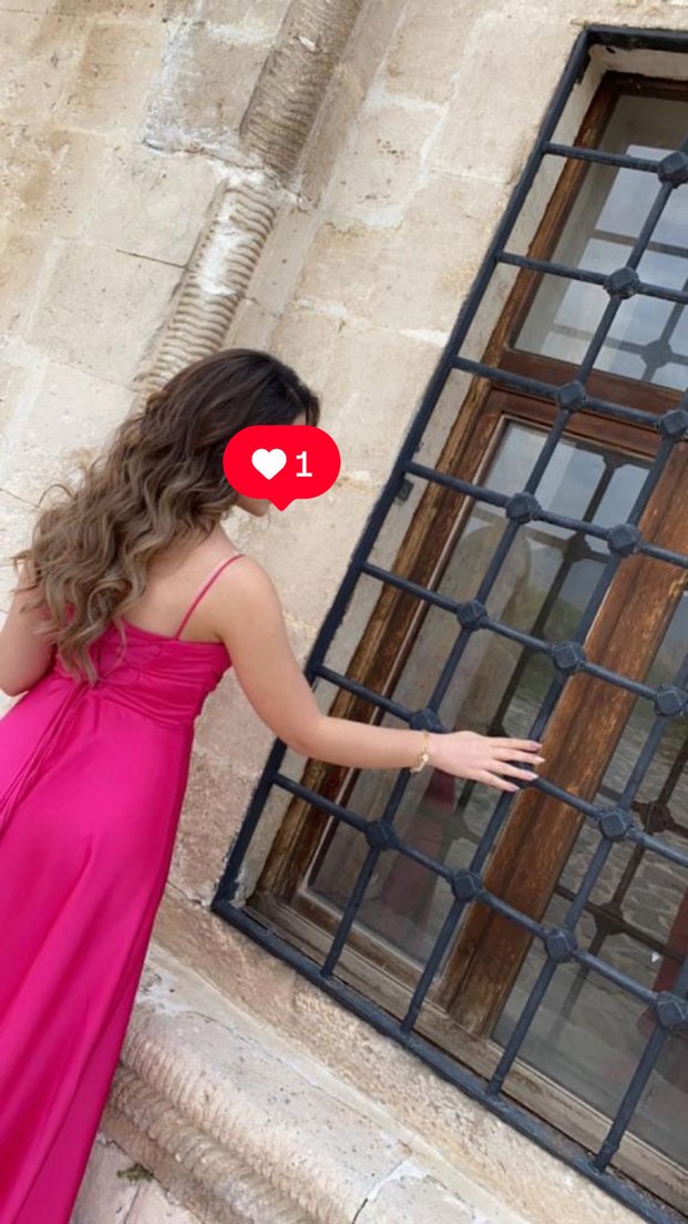 Pembe Drapeli Straplez Uzun Abiye - Görsel 3