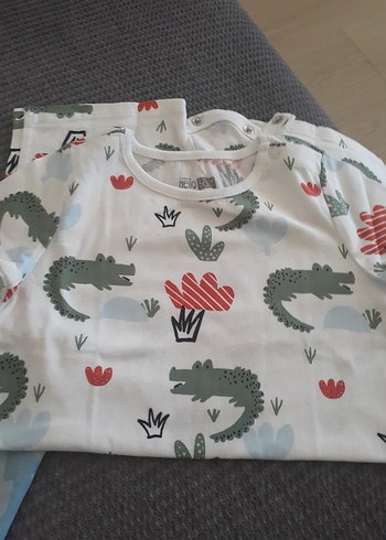 Çok Renkli Baskılı Çocuk tulumu - Görsel 8