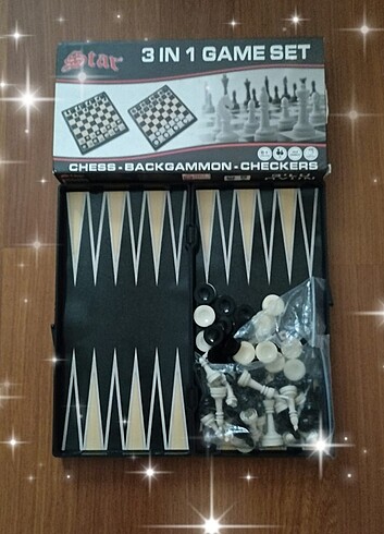 Star/3 İn 1 Game Set.