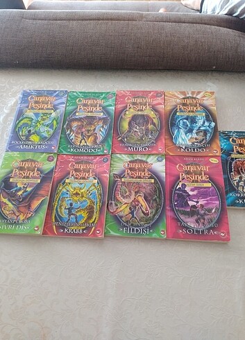 Canavar peşinde kitap serisi 