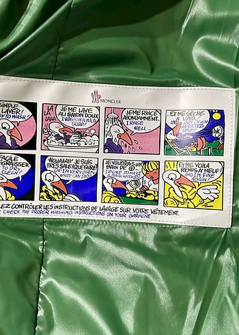 ORİJİNAL MONCLER KAZ TÜYÜ KADIN MONT - Görsel 7