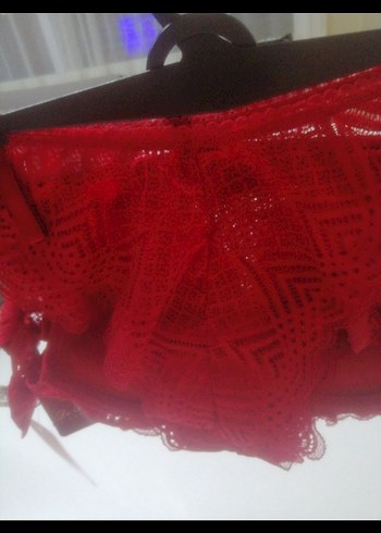 Kırmızı Bohem Kadın Sütyen85 beden - Görsel 4