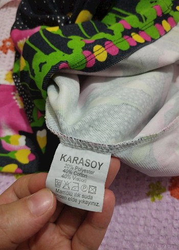 Bohem Uzun Kollu Çiçek Desenli elbise - Görsel 8