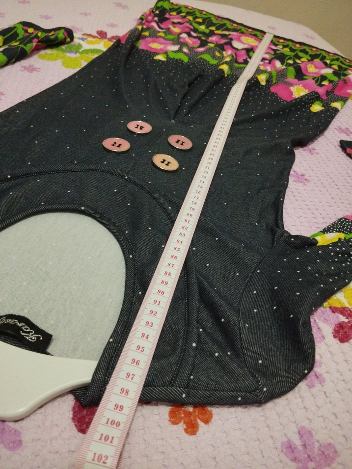 Bohem Uzun Kollu Çiçek Desenli elbise - Görsel 2