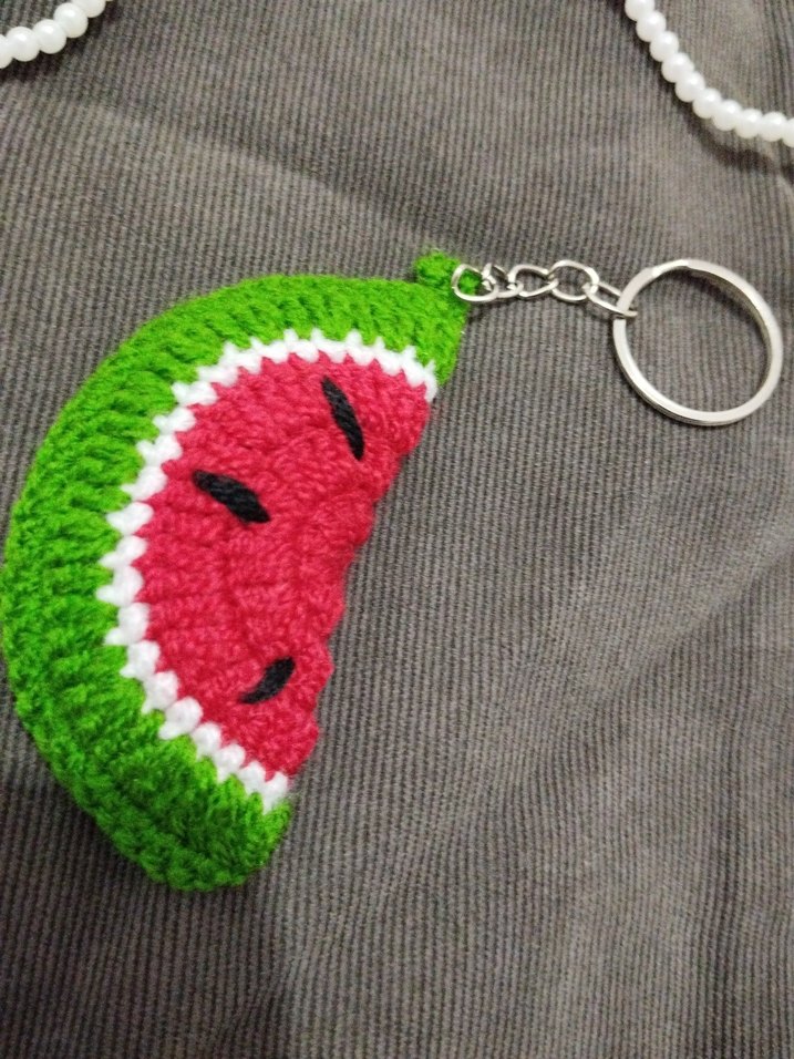 amigurmi Karpuz Anahtarlık - Görsel 3