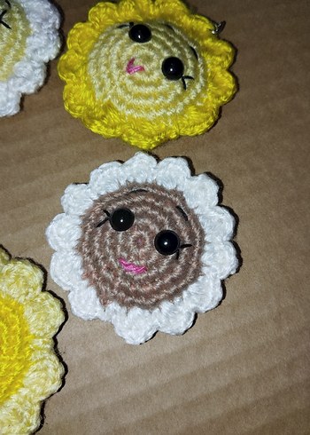 Renkli Örgü Bohem Anahtarlık - Görsel 6