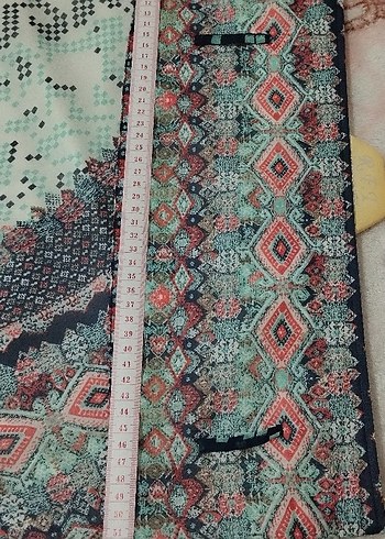 Bohem Çok Renkli Uzun Etek - Görsel 9