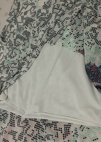 Bohem Çok Renkli Uzun Etek - Görsel 5