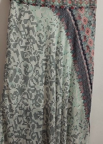 Bohem Çok Renkli Uzun Etek - Görsel 3