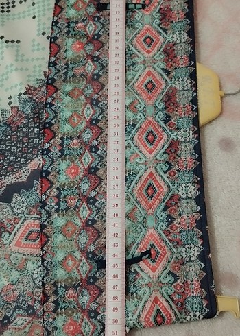 Bohem Çok Renkli Uzun Etek - Görsel 6