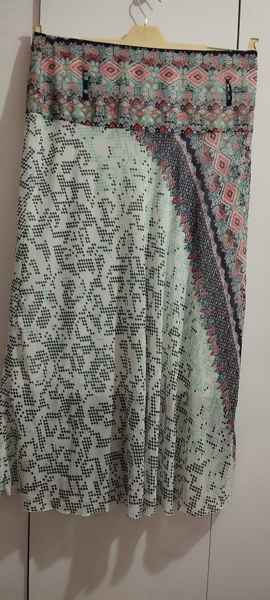 Bohem Çok Renkli Uzun Etek - Görsel 3