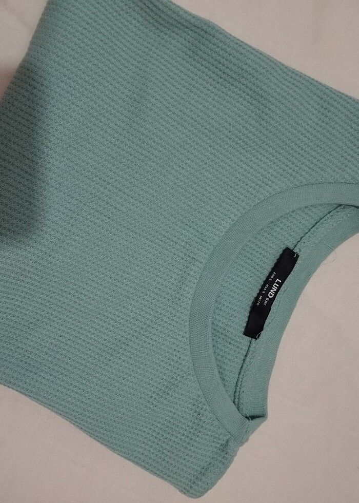 Lund marka S beden crop mint yeşili - Görsel 2