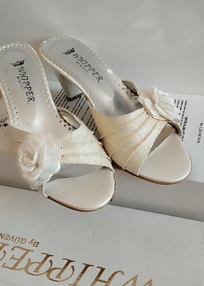 37 numara 6 - 7 cm topuğu var - Görsel 4