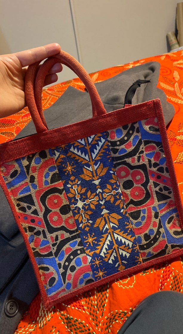 Boncuk İşlemeli Renkli Bohem Kadın Çantası - Görsel 5