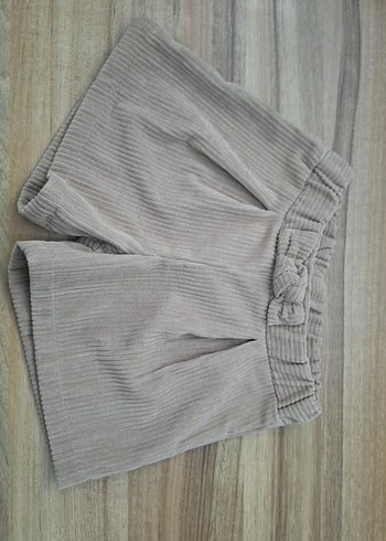 Nakışlı Bej Bebek Kız Takımı Uzun Kollu - Görsel 5