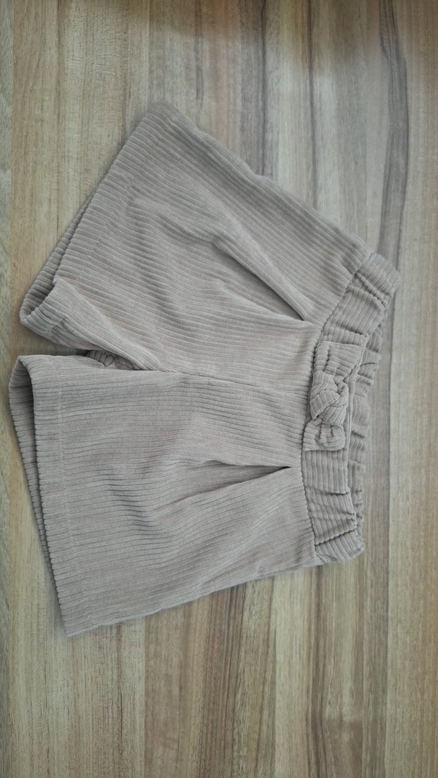 Nakışlı Bej Bebek Kız Takımı Uzun Kollu - Görsel 5