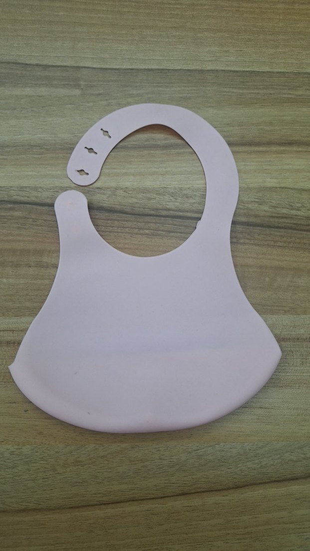 Pastel Pembe Bebek Mama Önlüğü - Görsel 2