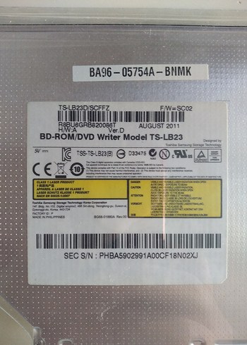 Beden Bluray yazıcı