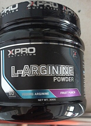 Xpro Arginine 300 Gr 60 servis sıfır açılmamış