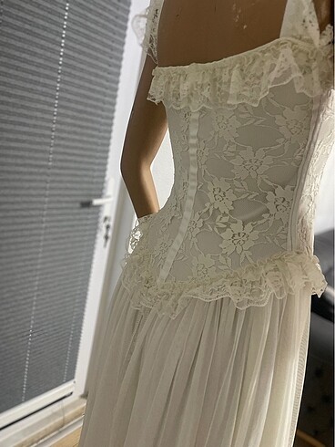 Vintage Gelinlik - Görsel 7