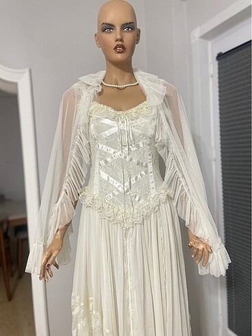 Vintage Gelinlik - Görsel 8