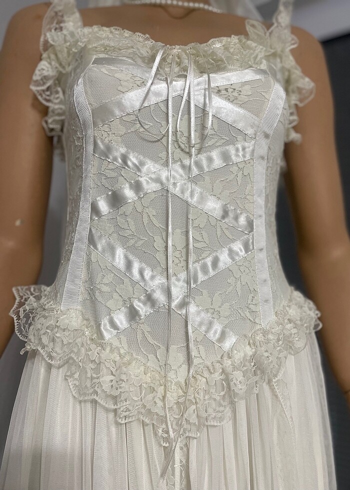 Vintage Gelinlik - Görsel 3