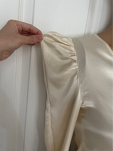 H&M Saten Gömlek H&M