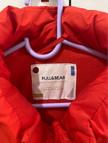 Pull and Bear Pull and bear kirmizi mont