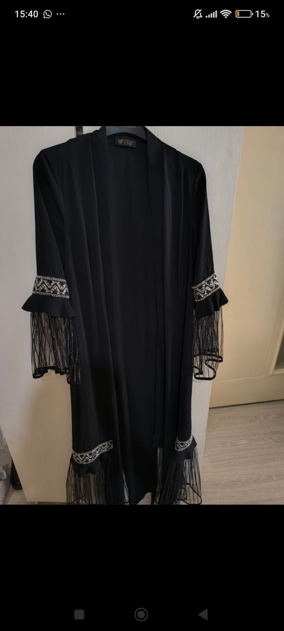 Özel Dikim Tesettür Abiye - Görsel 5