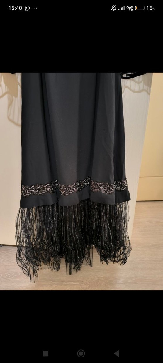 Özel Dikim Tesettür Abiye - Görsel 3