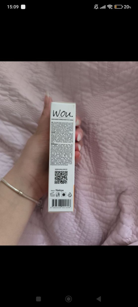 Wou 50+ Güneş Koruyucu Leke Karşıtı Krem - Görsel 5
