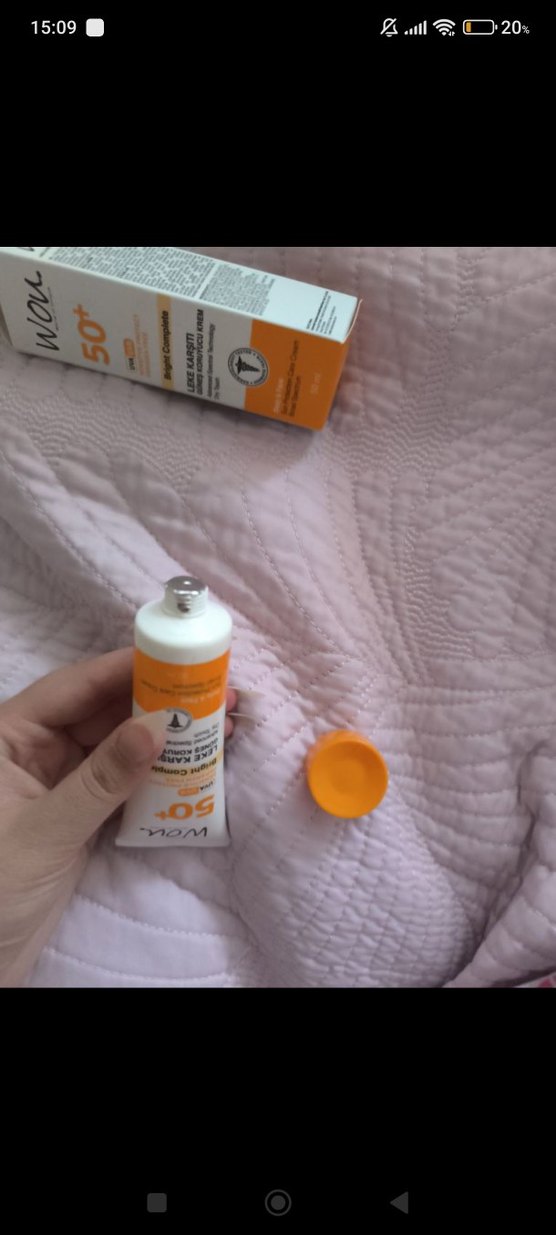 Wou 50+ Güneş Koruyucu Leke Karşıtı Krem - Görsel 3