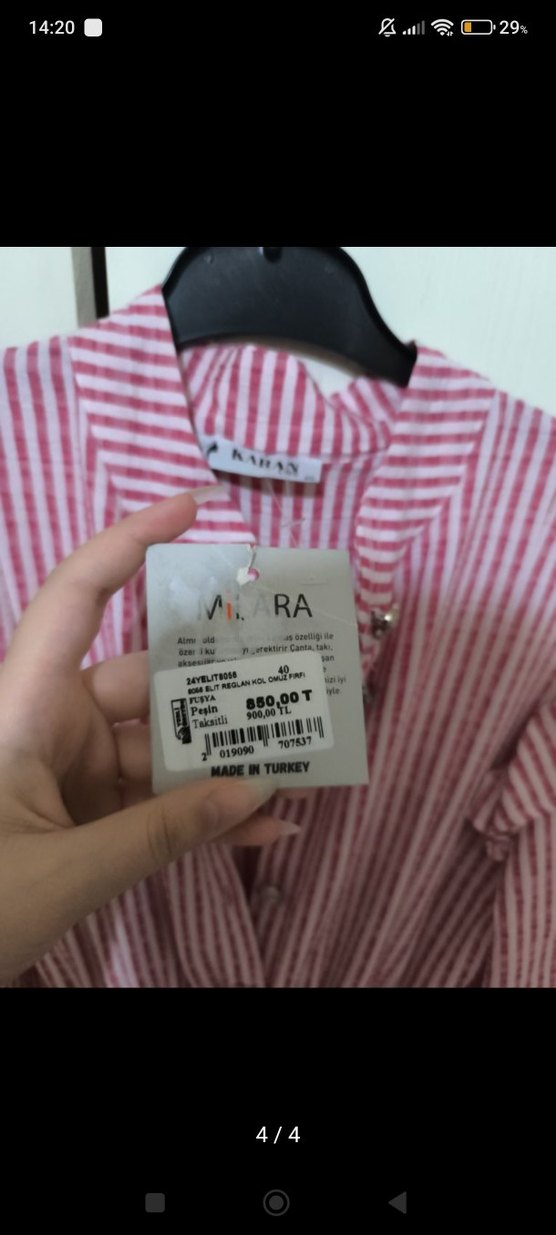 Pembe Piliseli Uzun Bohem Elbise (Tesettür) - Görsel 4