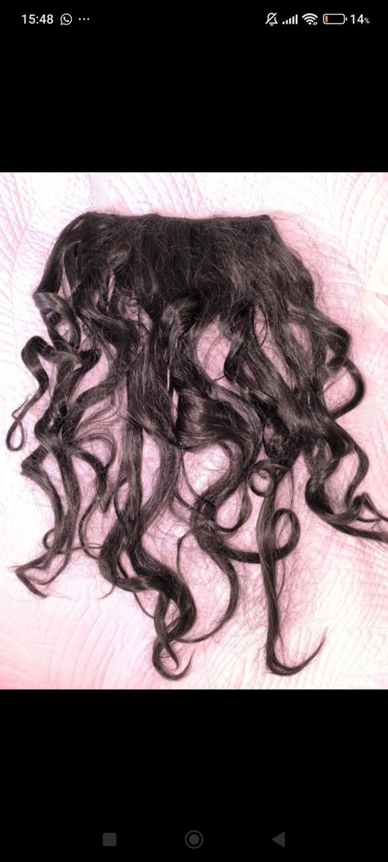 Yarı Sentetik Çıtçıt Saç - Görsel 2