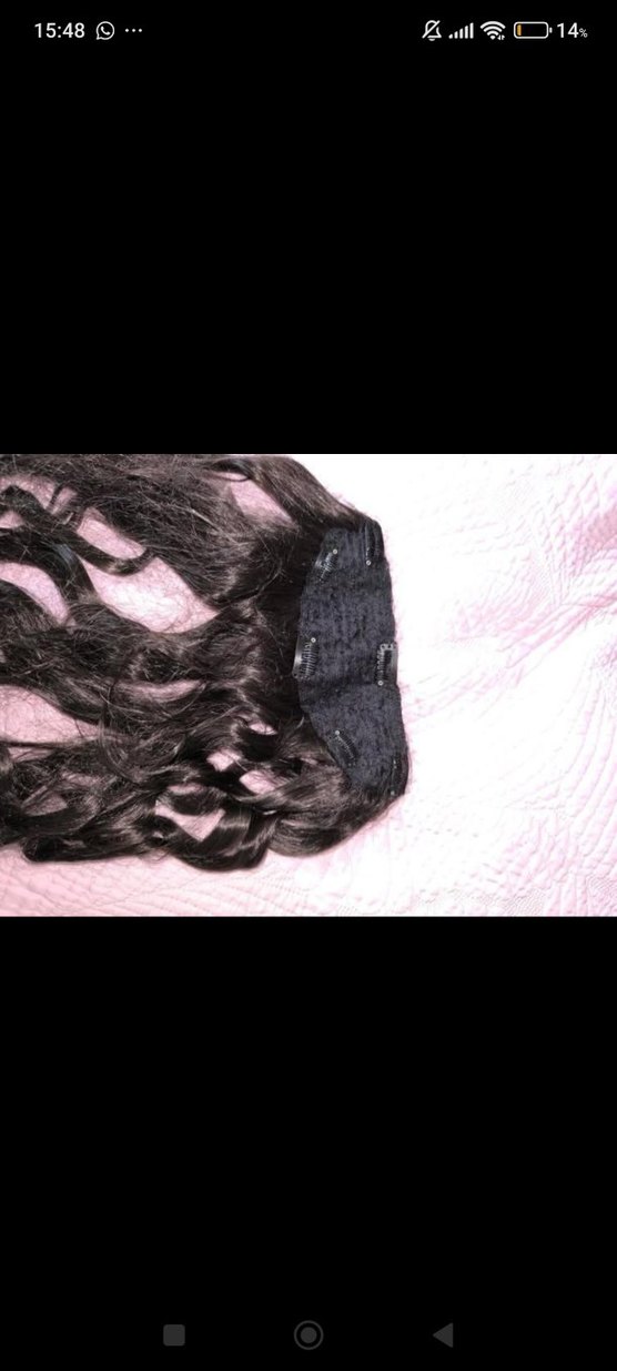 Yarı Sentetik Çıtçıt Saç - Görsel 5