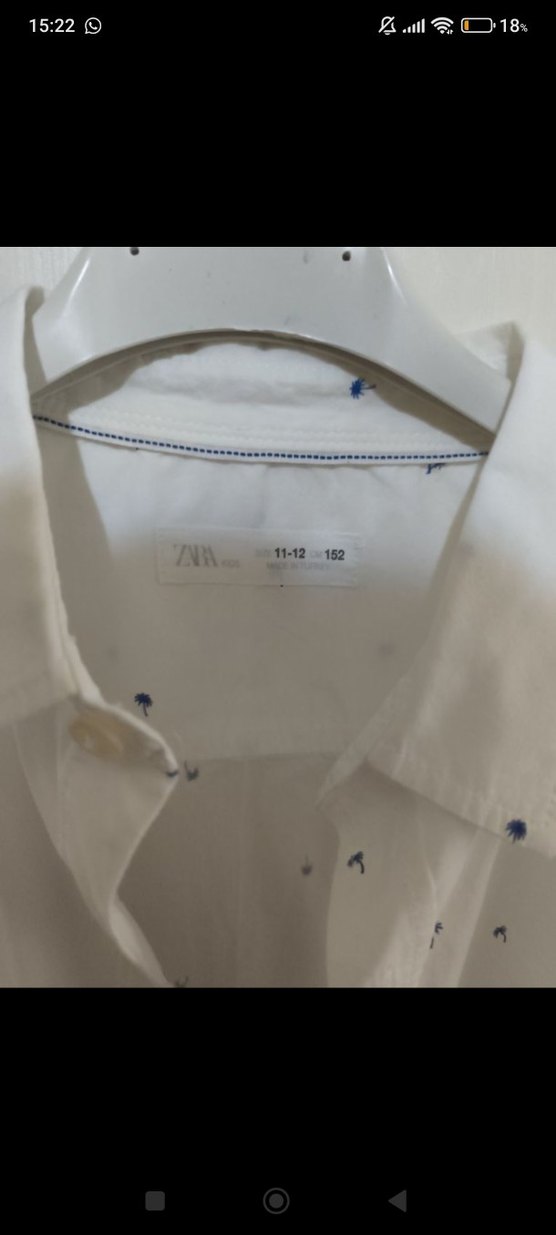 Zara Erkek Çocuk Yazlık Gömlek - Görsel 3