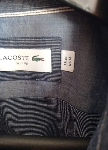 m Beden ORJİNAL LACOSTE ERKEK GOMLEGİ