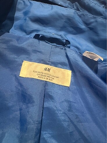 H&M Sonic yağmurluk