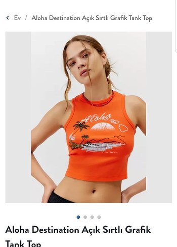Urban Outfitters UO BABY TEE BLUZ CROP ATLET