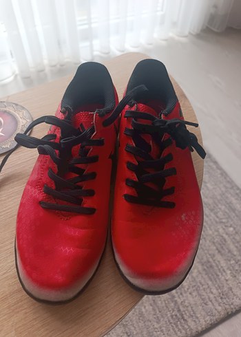 Kırmızı Erkek Çocuk Spor Ayakkabı krampon - Görsel 6